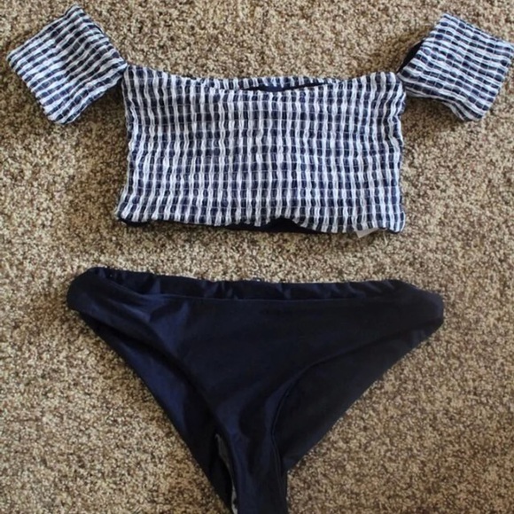 ZAFUL GINGHAM BIKINI - Picture 2 of 2
